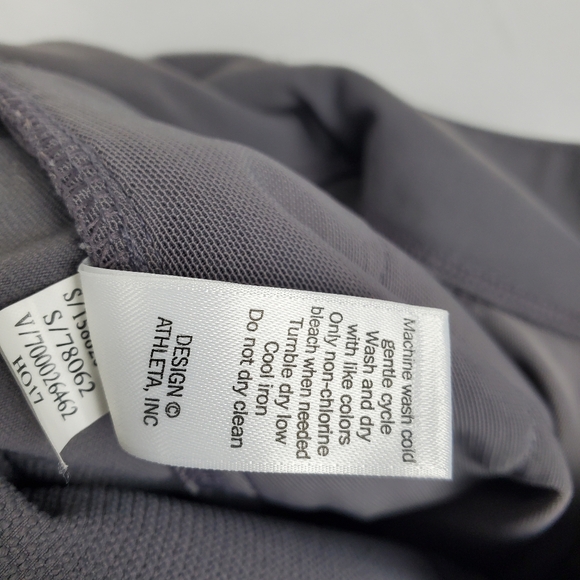 Athleta Joggers Gray Skinny Pull On Highline Hybrid Summiter Stretch Size 8T - Picture 12 of 15